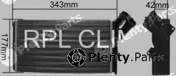 RPL Quality APCHCI1012 — Heat Exchanger, interior heating