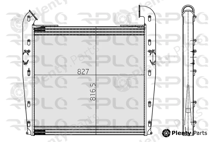 RPL Quality APITSC5001 — Charge Air Cooler