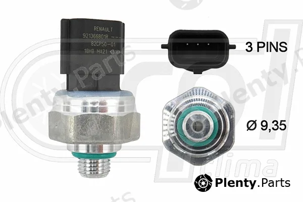 RPL Quality APPRRE0012 — Pressure Switch, air conditioning