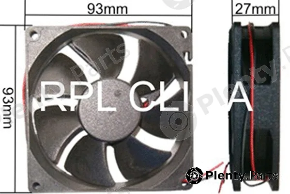 RPL Quality APEL100424A — Fan, engine cooling