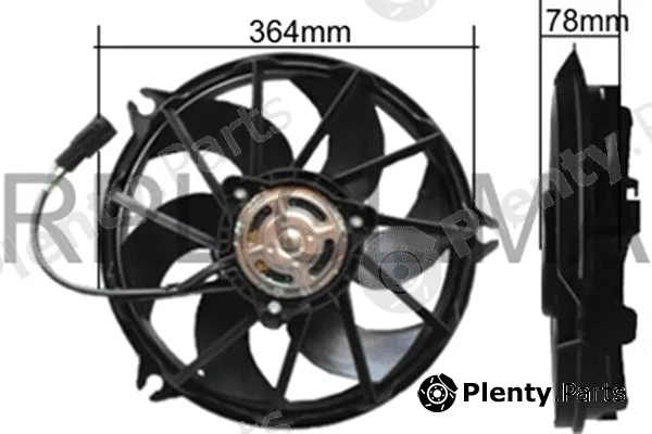 RPL Quality APELCI0031 — Fan, engine cooling