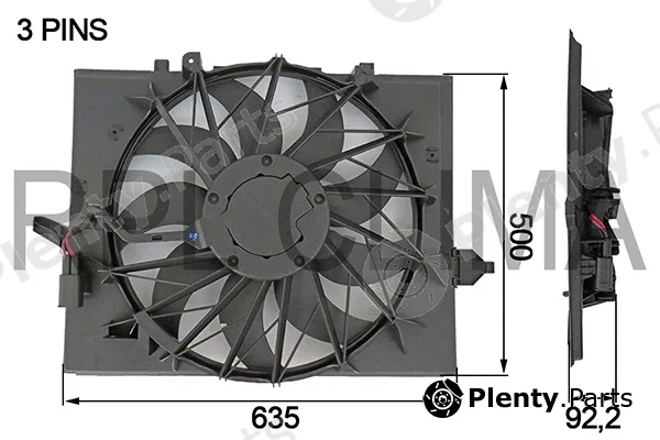 RPL Quality APELBW0022 — Fan, engine cooling