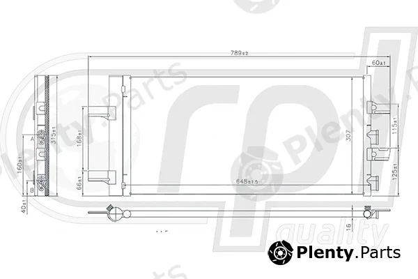 RPL Quality APCDBW5035 — Condenser, air conditioning