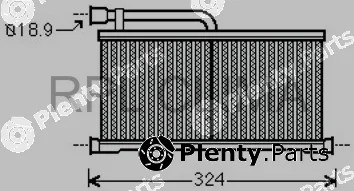 RPL Quality APCHAU1015 — Heat Exchanger, interior heating
