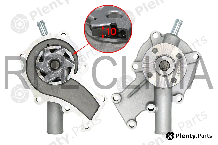 RPL Quality FTBACR505 — Auxiliary Water Pump (cooling water circuit)
