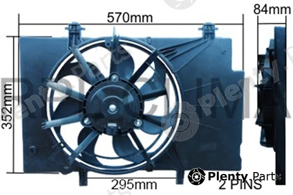 RPL Quality APELFD5037 — Fan, engine cooling
