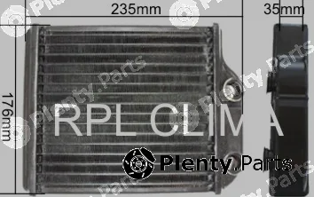 RPL Quality APCHMI1005 — Heat Exchanger, interior heating