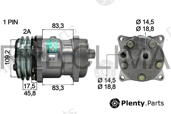 RPL Quality APCOSD0507 — Compressor, air conditioning