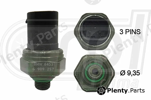 RPL Quality APPRBW0001 — Pressure Switch, air conditioning