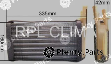 RPL Quality APCHFT1015 — Heat Exchanger, interior heating