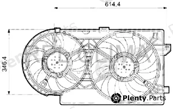 RPL Quality APELCH0006 — Fan, engine cooling