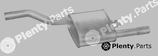 MTR TE00586 — Rear Muffler
