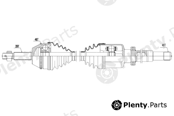 MTR 12119861 — Drive Shaft