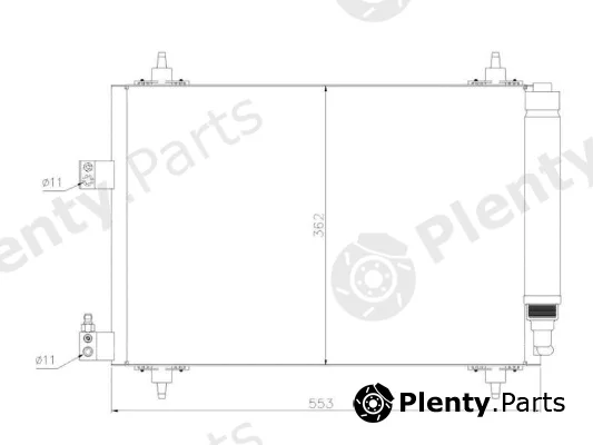 MTR 12133768 — Condenser, air conditioning
