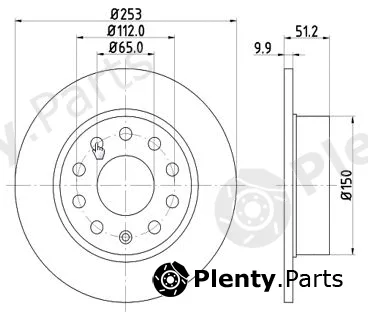 MTR 12108523 — Brake Disc