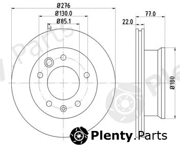 MTR 12108511 — Brake Disc