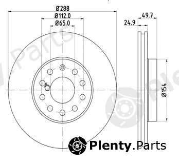 MTR 12108508 — Brake Disc