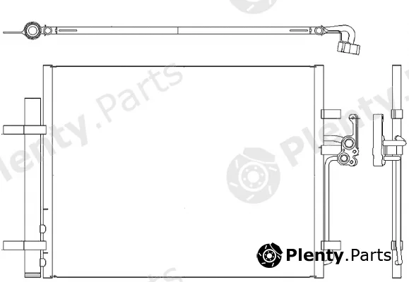 MTR 12133761 — Condenser, air conditioning