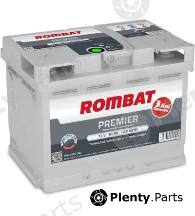 MTR 12135492 — Starter Battery ROMBAT PREMIER