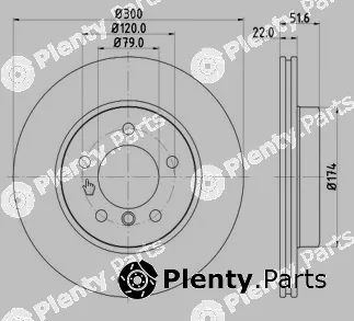 MTR 12108570 — Brake Disc