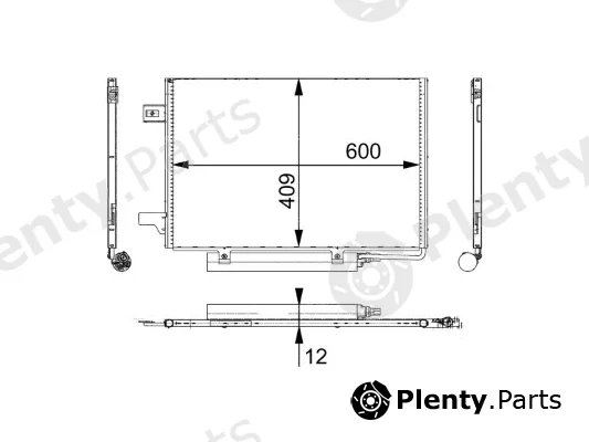 MTR 12133773 — Condenser, air conditioning