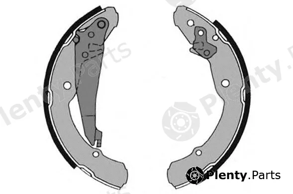 MTR 12135652 — Brake Shoe Set