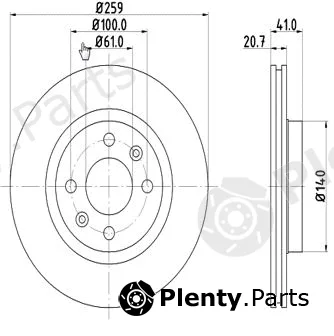 MTR 12108513 — Brake Disc