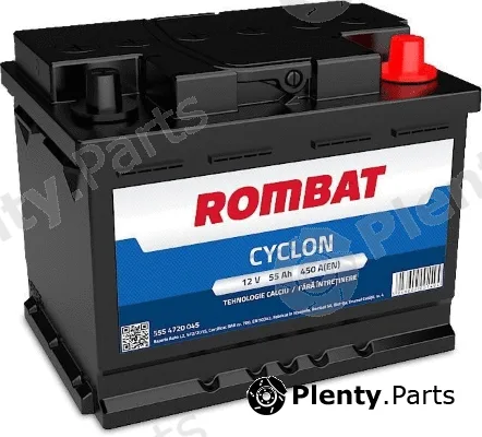 MTR 12135499 — Starter Battery ROMBAT CYCLON