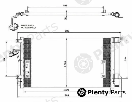 MTR 12133770 — Condenser, air conditioning