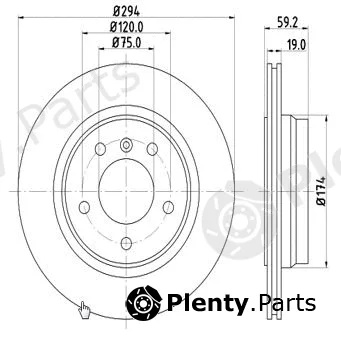 MTR 12108582 — Brake Disc