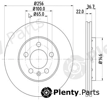 MTR 12108512 — Brake Disc