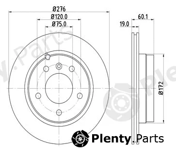 MTR 12108564 — Brake Disc