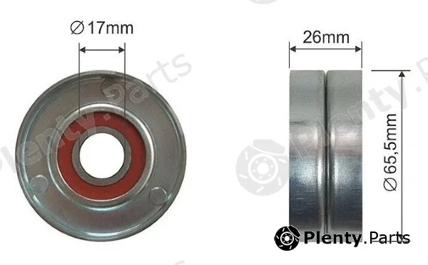 MTR 12180459 — Belt Tensioner, V-ribbed belt