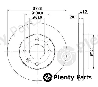 MTR 12108560 — Brake Disc