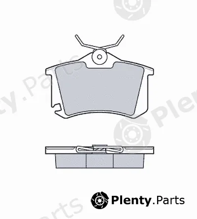MTR MT444 — Brake Pad Set, disc brake