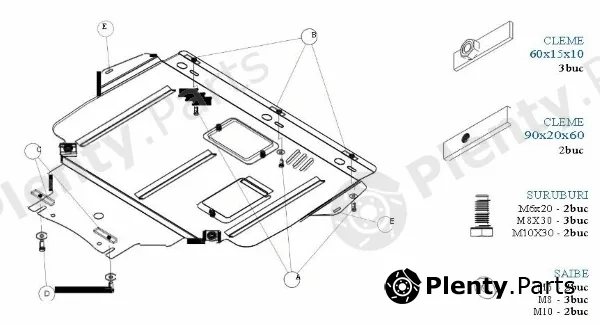 MTR MT025 — Engine Guard/Skid Plate