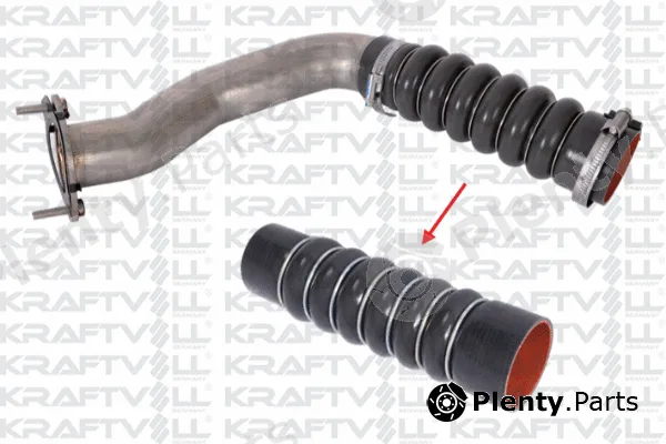 Kraftvoll Germany 10031872 — Charge Air Hose