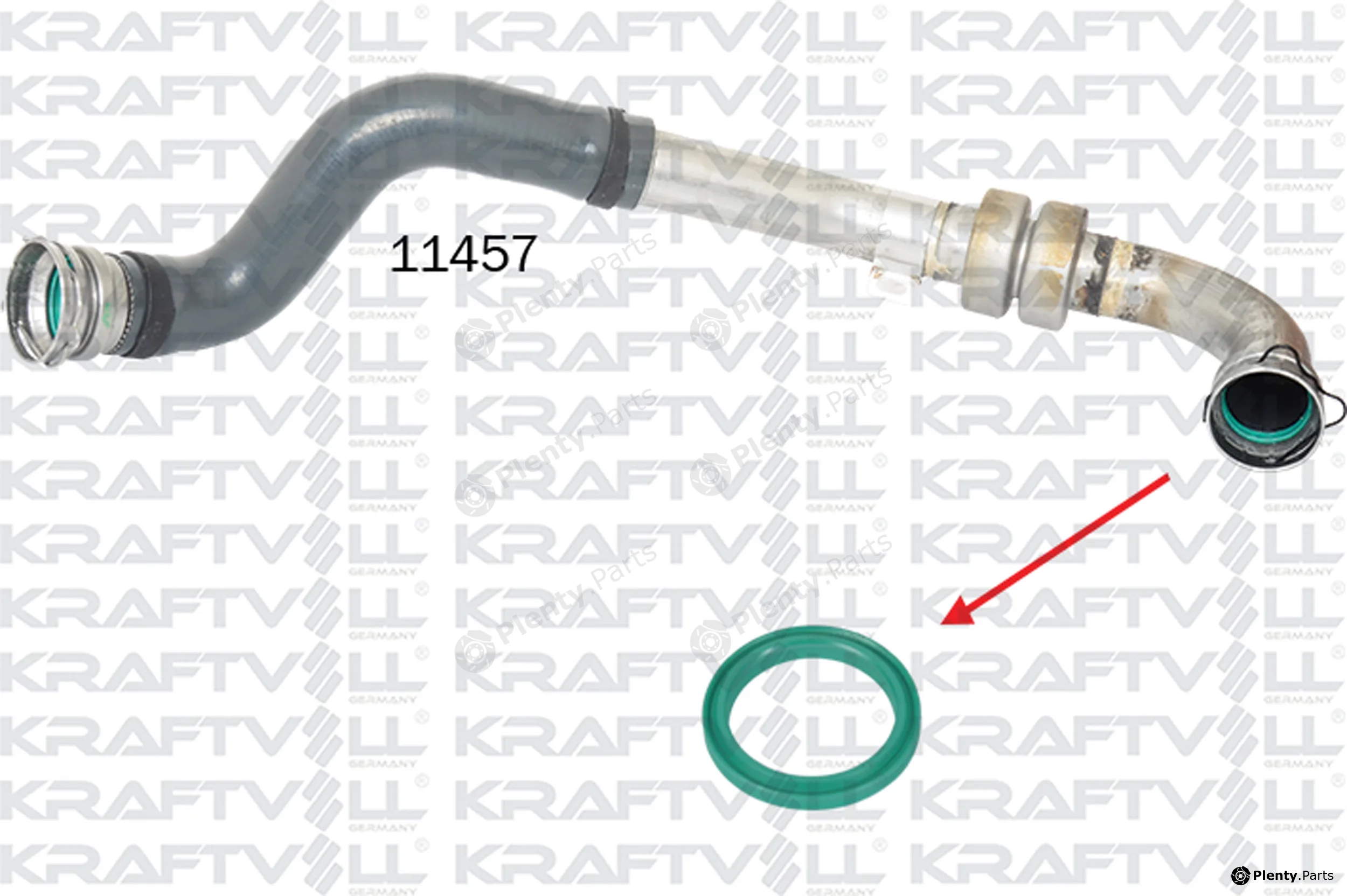 Kraftvoll Germany 10031221 — Seal Ring, charge air hose