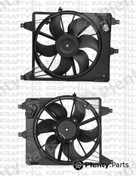 Kraftvoll Germany 08120009 — Fan, engine cooling
