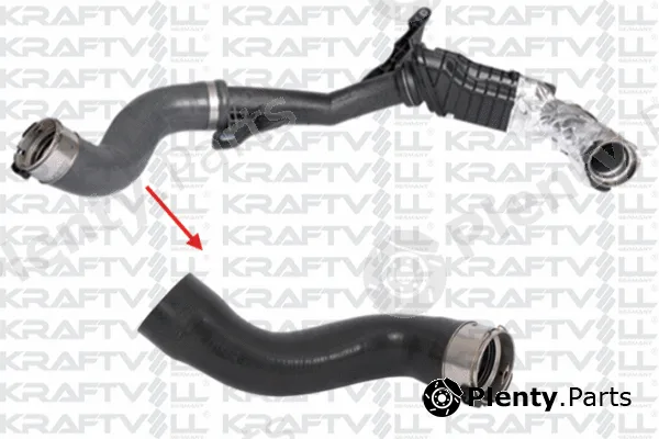 Kraftvoll Germany 10030978 — Charge Air Hose