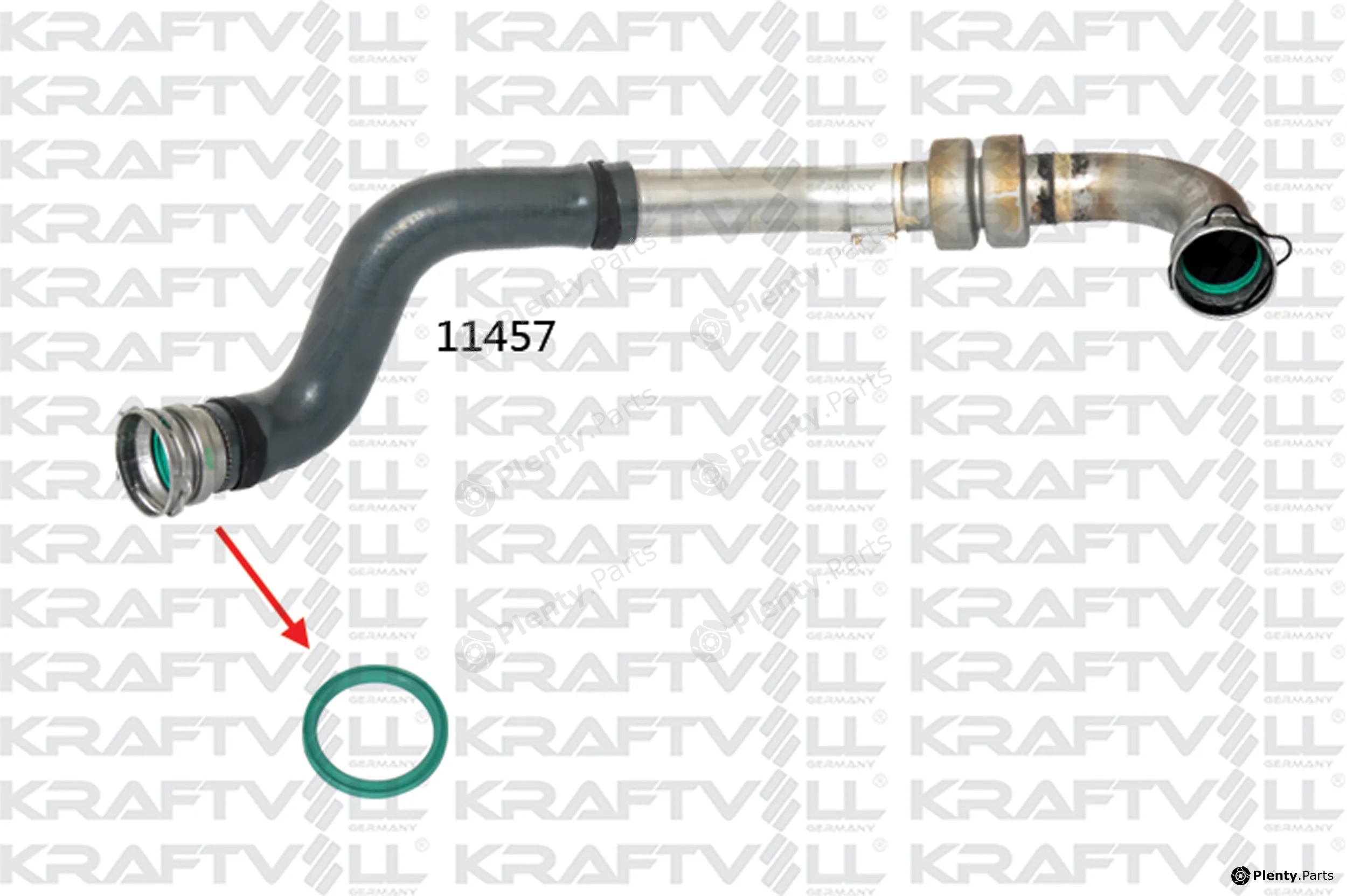 Kraftvoll Germany 10031392 — Seal Ring, charge air hose
