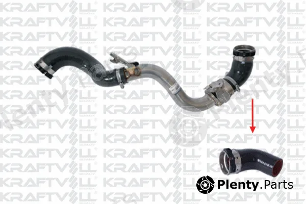 Kraftvoll Germany 10032552 — Charge Air Hose