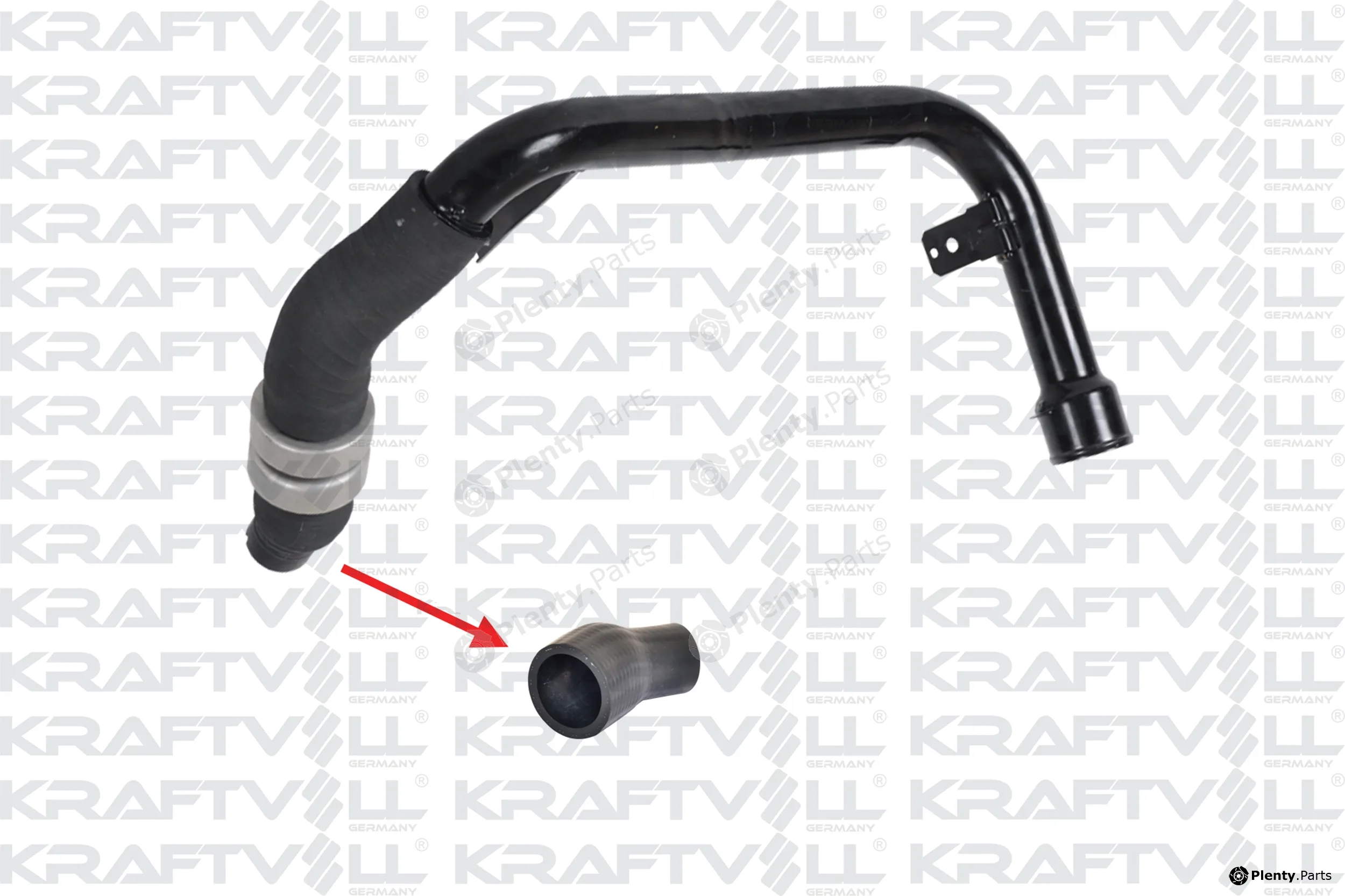 Kraftvoll Germany 10030104 — Charge Air Hose