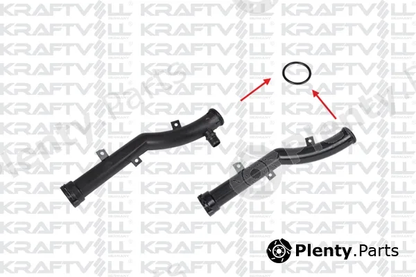 Kraftvoll Germany 10060384 — Gasket, coolant pipe