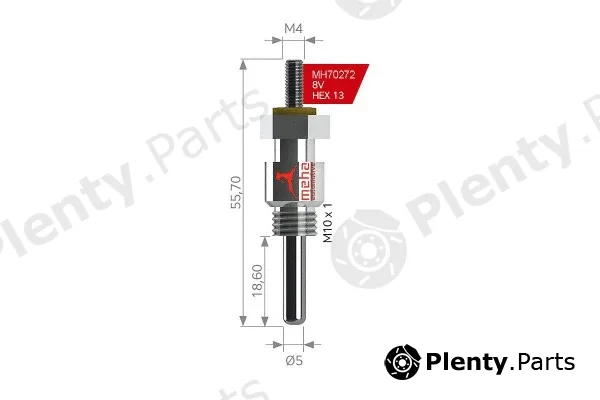 Meha Automotive MH70272 — Glow Plug