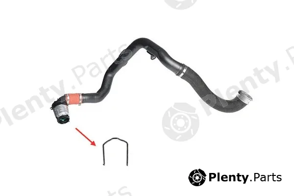 Meha Automotive MH52648 — Fastening Clamp, charge air hose