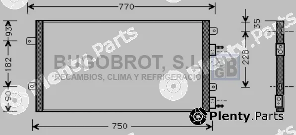 Bugobrot 62-CR5051 — Condenser, air conditioning