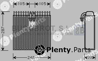 Bugobrot 70-AIV031 — Evaporator, air conditioning