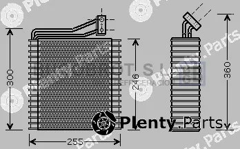 Bugobrot 70-CRV040 — Evaporator, air conditioning