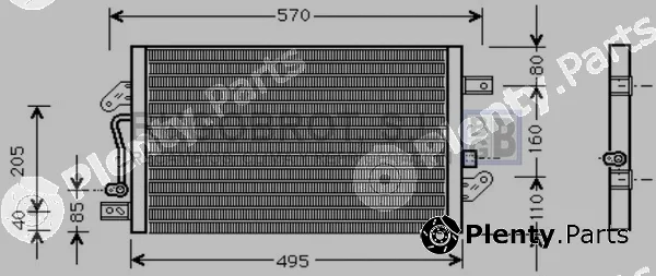 Bugobrot 62-FT5241 — Condenser, air conditioning